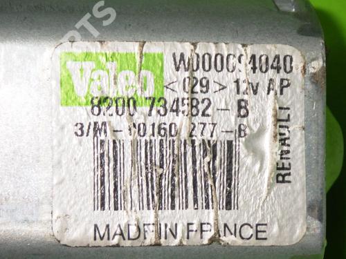 Rear wiper motor DACIA SANDERO 1.4 (BS0C, BS0A, BS0G, BS1F, BS0E) | BP6652430M102