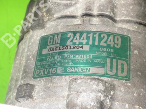 AC compressor OPEL VECTRA C (Z02) 2.2 DTI 16V (F69) | BP6381692M34 