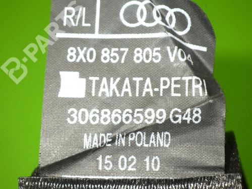 Rear left seatbelt AUDI A1 (8X1, 8XK) 1.4 TFSI | BP6612405I29 