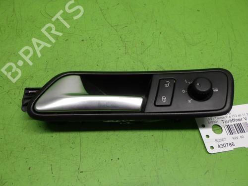 Used Front left interior door handle VW TOURAN (1T1, 1T2) 2.0 EcoFuel (109 hp) 28050702