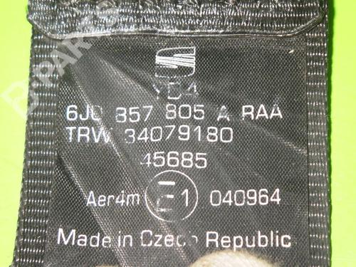 Rear left seatbelt SEAT IBIZA IV (6J5, 6P1) 1.2 TSI | BP6664212I29 