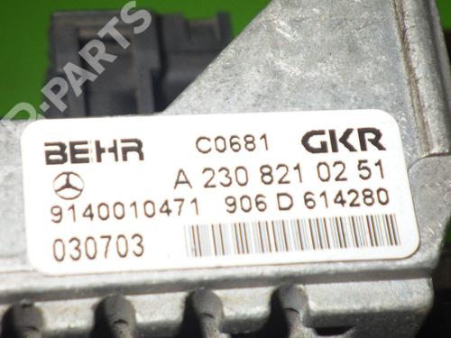 Heater blower motor MERCEDES-BENZ E-CLASS T-Model (S211) E 270 T CDI (211.216) | BP6384725M62 