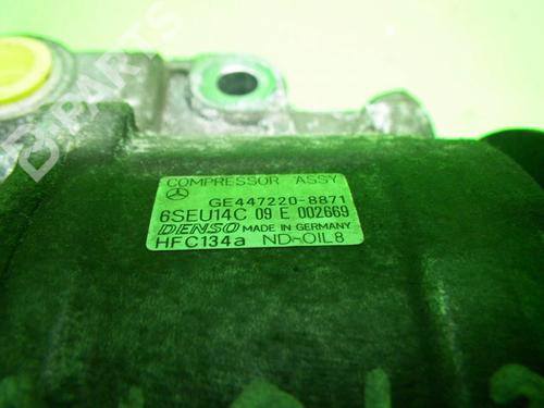 AC compressor MERCEDES-BENZ A-CLASS (W168) A 140 (168.031, 168.131) | BP6370033M34 
