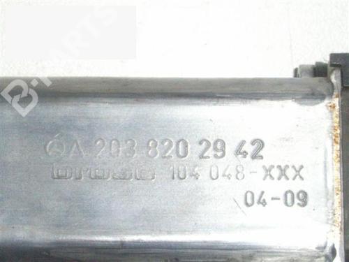 Left rear window motor MERCEDES-BENZ C-CLASS (W203) C 200 CDI (203.007) | BP6641492E23 