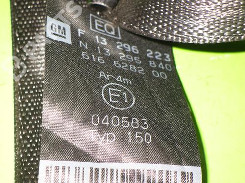 Rear right seatbelt OPEL ZAFIRA / ZAFIRA FAMILY B (A05) 2.2 (M75) | BP6637214I28 
