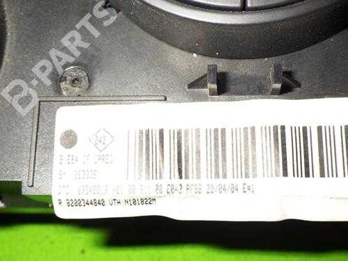 Climate control RENAULT MEGANE II Coupé-Cabriolet (EM0/1_) 1.9 dCi | BP6382807I5 