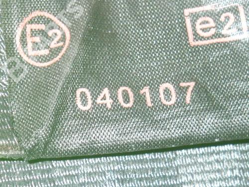 Rear right seatbelt PEUGEOT 206 Hatchback (2A/C) 1.6 16V | BP6654597I28 