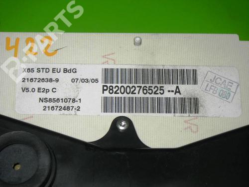 Instrument cluster RENAULT CLIO II (BB_, CB_) 1.2 (BB0A, BB0F, BB10, BB1K, BB28, BB2D, BB2H, CB0A,... | BP6374081C47 
