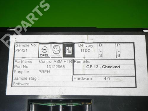 Climate control OPEL ASTRA H (A04) 1.6 (L48) | BP6403741I5 
