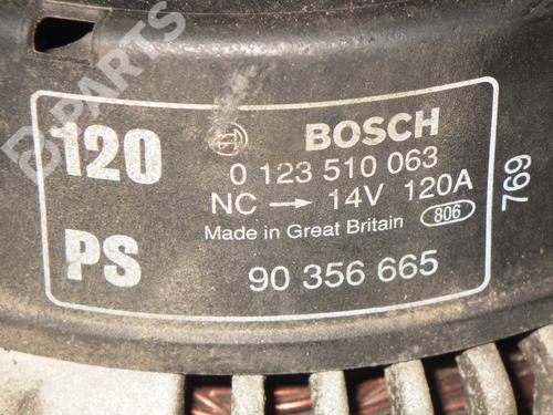 Generator OPEL OMEGA B (V94) 2.0 16V (F69, M69, P69) | BP6340612M7 