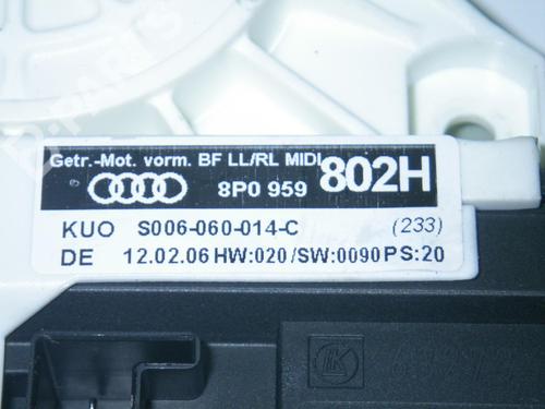Right front window motor AUDI A3 (8P1) 2.0 TDI 16V | BP6649145E20 