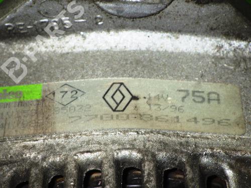 Alternator RENAULT MEGANE I Coach (DA0/1_) 2.0 i (DA0G) | BP6415904M7 