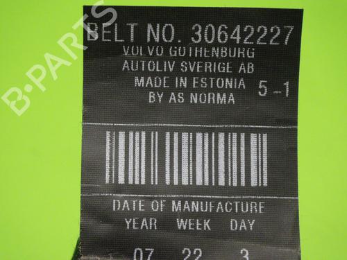 Rear right seatbelt VOLVO C30 (533) D5 | BP13122756I28 