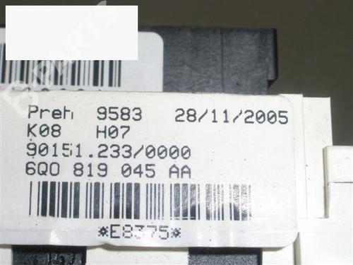 AC Styreenhet / Manøvreringsenhet VW POLO (9N_, 9A_) 1.4 TDI | BP6346714I5 