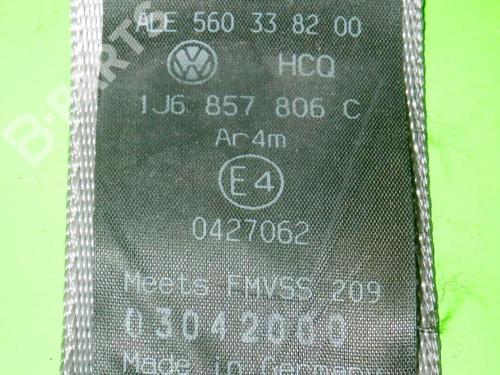 Rear right seatbelt VW GOLF IV (1J1) 1.4 16V | BP6673089I28 