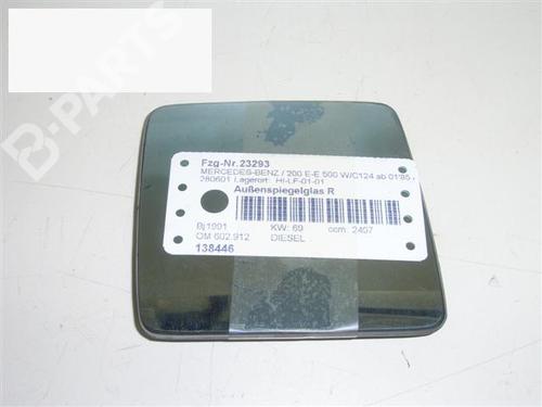 Used Right mirror glass MERCEDES-BENZ 124 Saloon (W124) 250 D (124.125) (94 hp) 6343748
