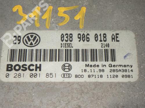 Control unit VW GOLF IV (1J1) 1.9 TDI | BP10009071M11 