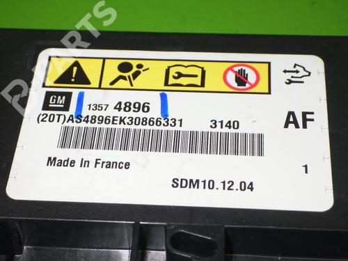 ECU airbags OPEL ASTRA J Sports Tourer (P10) 1.7 CDTI (35) | BP6384998M53 