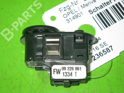Mirror switch OPEL MERIVA A MPV (X03) 1.6 (E75) | BP6365217I25 