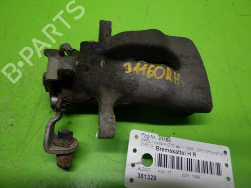Used Right rear brake caliper OPEL ASTRA H GTC (A04) 1.6 (L08) (105 hp) 14740115