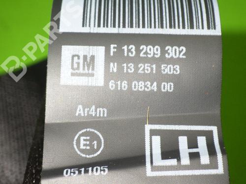Rear left seatbelt OPEL ASTRA J (P10) 1.6 Turbo (68) | BP7023524I29 