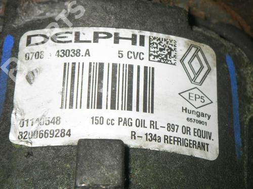AC compressor RENAULT SCÉNIC II (JM0/1_) 2.0 dCi (JM1K) | BP6374678M34 