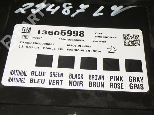 Control unit OPEL ASTRA K (B16) 1.6 CDTi (68) | BP6386100M11 