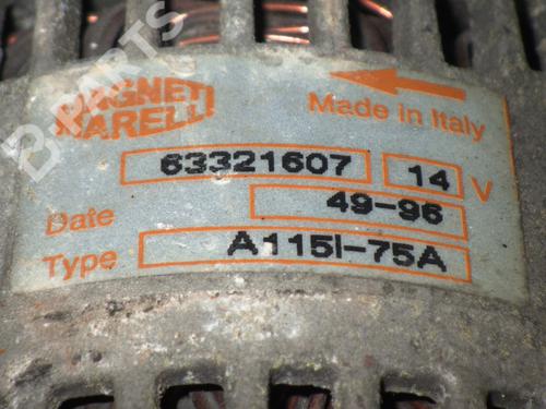 Alternator FIAT BRAVO I (182_) 1.6 | BP6404704M7 