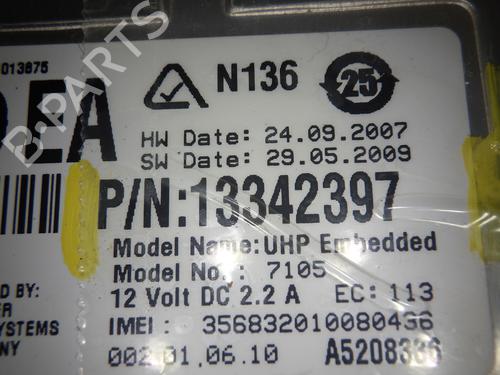 Control unit OPEL INSIGNIA A Sports Tourer (G09) 2.0 Turbo 4x4 (35) | BP30047075M11