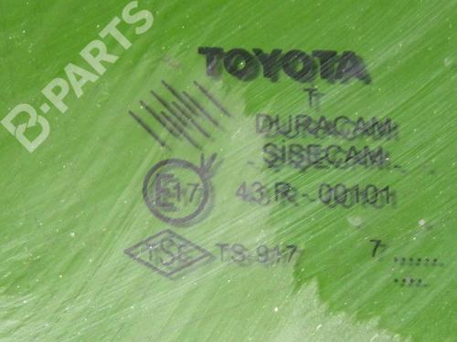 Rear left door window TOYOTA COROLLA Verso (ZER_, ZZE12_, R1_) 2.2 D-4D (AUR10_, AUR10R) | BP6661732C20 