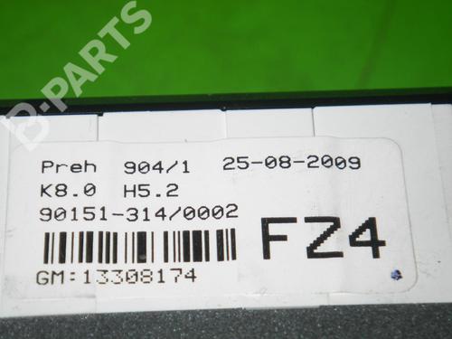 Climate control OPEL ASTRA H (A04) 1.6 (L48) | BP6365837I5 