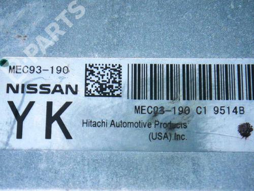 Control unit NISSAN TIIDA Hatchback (C11) 1.6 | BP6372423M11 
