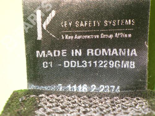 Rear left seatbelt OPEL SIGNUM Hatchback (Z03) 1.9 CDTI (F48) | BP6674943I29 