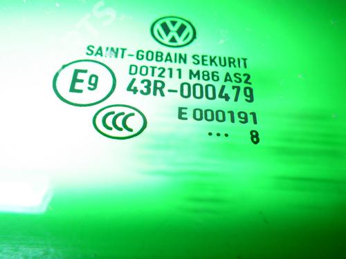 Front right door window VW POLO (9N_, 9A_) 1.4 TDI | BP6639977C19 