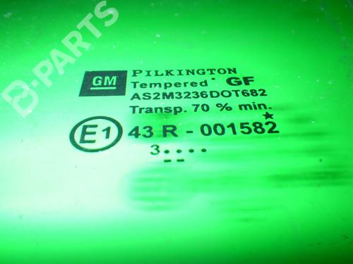 Rear left door window OPEL ASTRA H (A04) 1.7 CDTI (L48) | BP6642537C20 