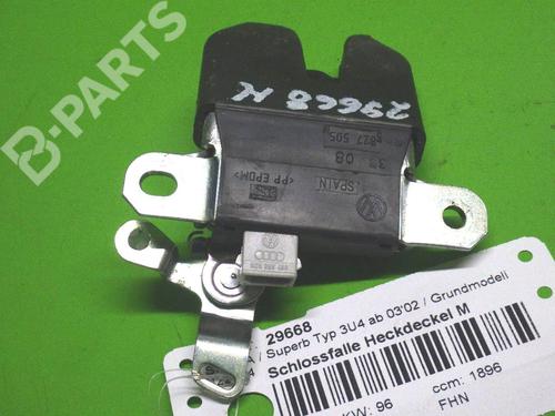 Tailgate lock SKODA SUPERB I (3U4) 1.9 TDI | BP6392416C101 