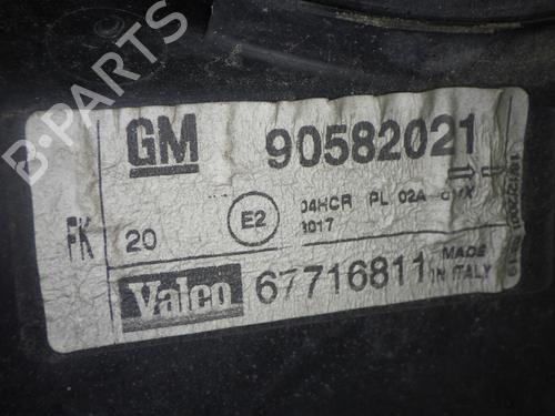 Right headlight OPEL ZAFIRA A MPV (T98) 1.6 16V (F75) | BP28284752C29