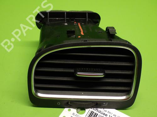 Used Air vent VW GOLF VI (5K1) 1.2 TSI (105 hp) 15392364