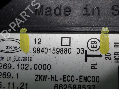 Left headlight OPEL ASTRA L (OV5) 1.5 Turbo D (FBYHZT, FBYHZJ) | BP39912760C28 - Image 3