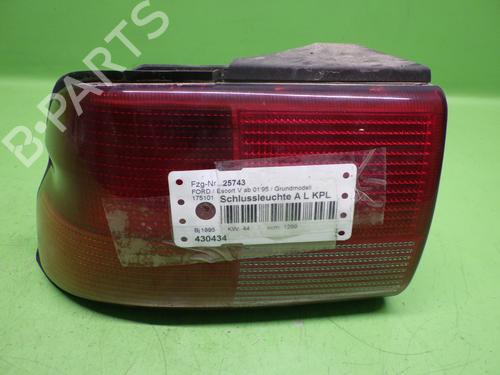 Used Left taillight FORD ESCORT V (AAL, ABL) 1.3 (60 hp) 27976764