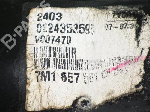 Right mirror VW SHARAN (7M8, 7M9, 7M6) 1.9 TDI | BP6641982C27 