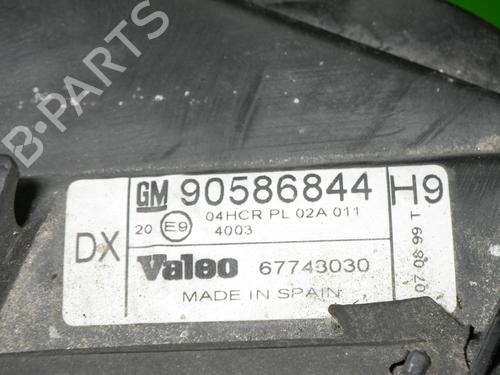 Right headlight OPEL VECTRA B (J96) 1.8 i 16V (F19) | BP14710388C29 