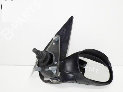 Used Right mirror PEUGEOT 206 Hatchback (2A/C) 1.1 i (60 hp) 6670891