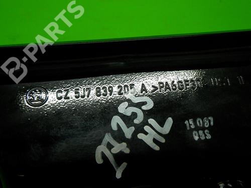 Rear left exterior door handle SKODA ROOMSTER (5J7) 1.4 | BP6369041C130 