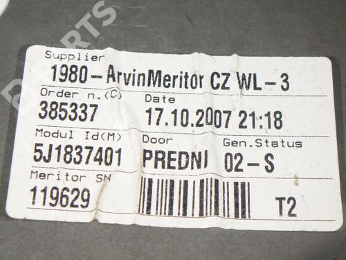 Front left window mechanism SKODA FABIA I (6Y2) 1.4 TDI | BP6663699C22 
