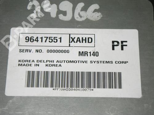 Control unit CHEVROLET AVEO / KALOS Hatchback (T200) 1.4 16V | BP6351229M11 