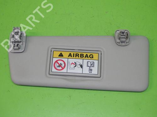 Left sun visor RENAULT CAPTUR I (J5_, H5_) 1.5 dCi 90 (90 hp) 16661259