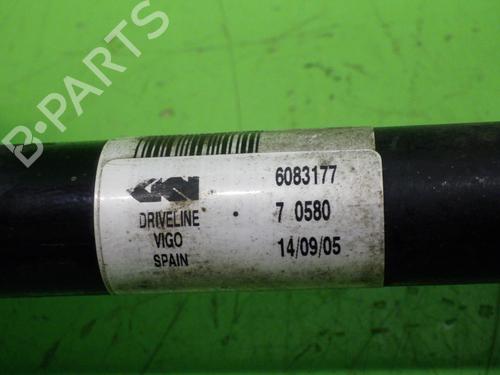 Left front driveshaft OPEL CORSA E (X15) 1.4 (08, 68) | BP17024274M38 