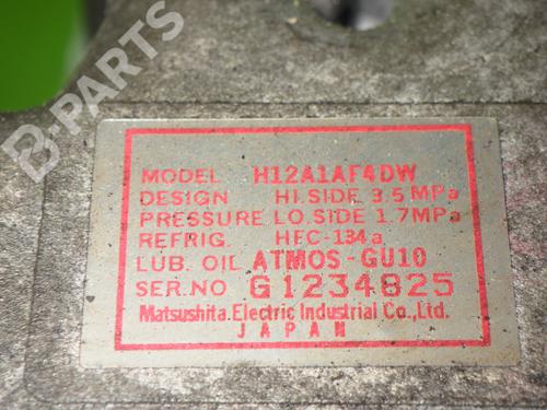 AC compressor MAZDA 6 Saloon (GG) 2.0 (GGEP, GG10) | BP6577571M34 