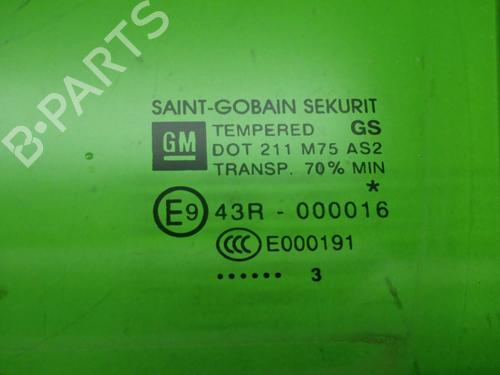 Front left door window OPEL ADAM (M13) 1.4 | BP13514502C18 